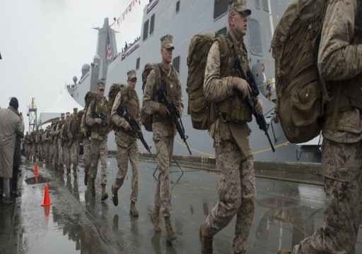 مناورة جديدة للجيش الأمريكي في بحر العرب