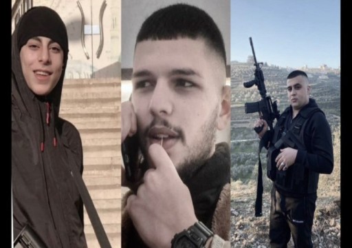 استشهاد ثلاثة فلسطينيين قرب نابلس في الضفة الغربية المحتلة