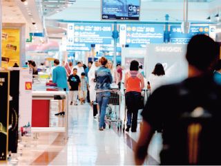 9 % زيادة في مسافري مطار دبي حتى النصف الأول من العام الجاري