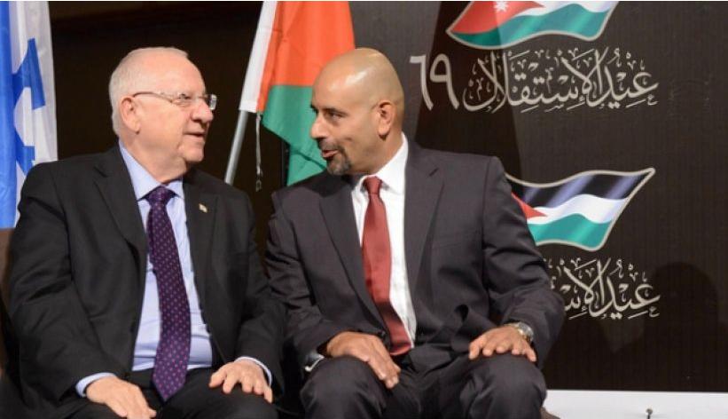 الرئيس الإسرائيلي يشارك في حفل استقلال الأردن بتل أبيب