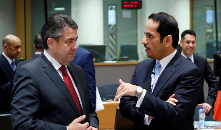 وزيرا خارجية قطر وألمانيا يبحثان التطورات الإقليمية