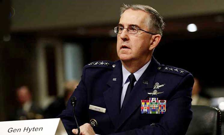 قائد الاستراتيجية الأمريكي: لا نستطيع التصدي لهجوم روسي متعدد الصواريخ