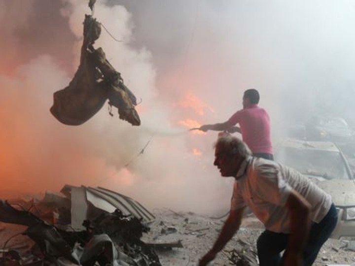 انفجار كبير بجوار سفارة الدولة في ليبيا