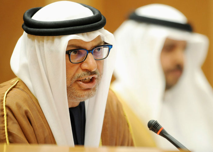 قرقاش يهاجم منتقدي دور الإمارات في المنطقة