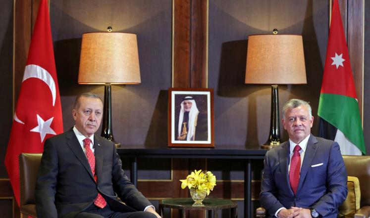 قلق إسرائيلي من زيارة أردوغان للأردن