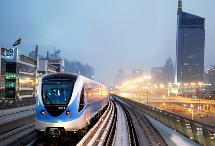 توقف خدمة مترو دبي عن العمل في بعض المحطات