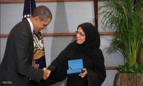 أوباما يمنح السعودية مها المنيف جائزة "أشجع امرأة"
