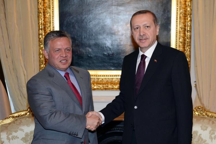 أردوغان يزور الأردن الاثنين لبحث أوضاع المنطقة