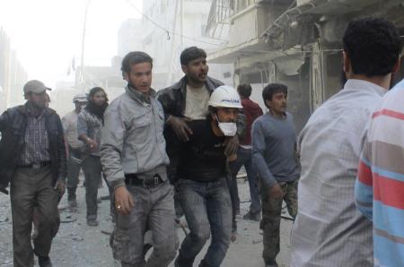 المعارضة السورية تتهم قوات الأسد باستخدام الغاز السام