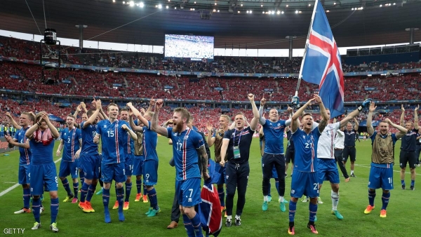 ايسلندا تطيح بانجلترا من بطولة أوروبا