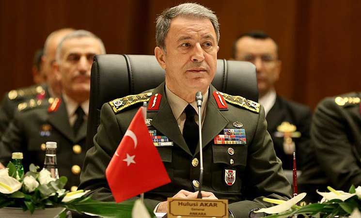 رئيس الأركان التركي يؤكد جهود بلاده بتحقيق الأمن في المنطقة