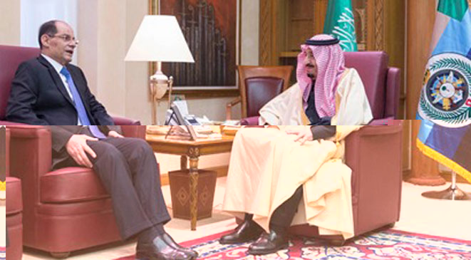 ولي العهد السعودي يلتقي رئيس المخابرات المصرية