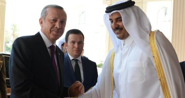 أمير قطر و أردوغان يبحثان الوضع في غزة