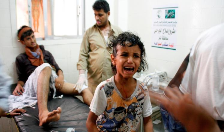 الخارجية اليمنية: مجزرة الحوثيين بتعز جريمة حرب