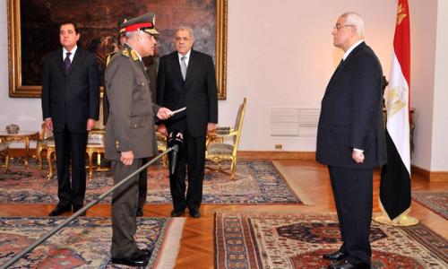 مصر: صبحي يؤدي اليمين وزيراً للدفاع 