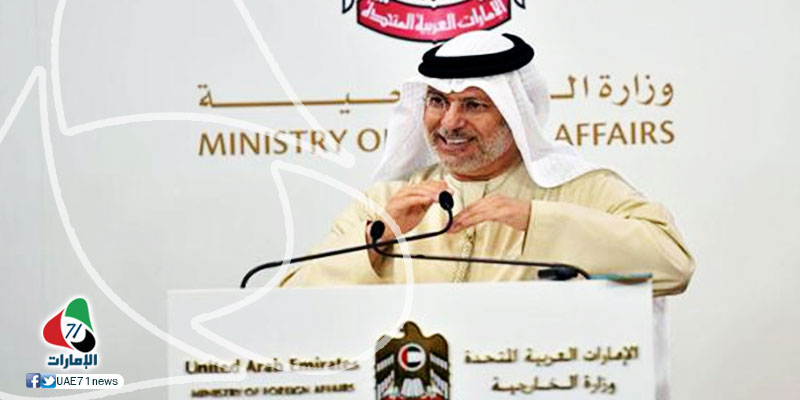 قرقاش لمسؤول "مالي": الإمارات ملتزمة بمكافحة الإرهاب والتطرف