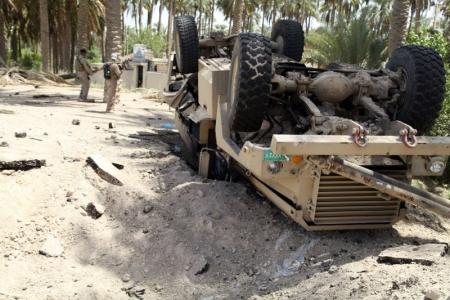 مقتل 20 جنديا عراقيا في كمين نصب لهم بنينوى