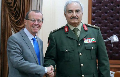 رغم "تحالف الرياض الجديد" .. حفتر يستدعي عدوانا روسيا على ليبيا