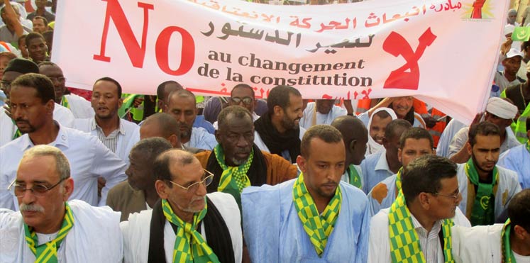‏مجلس الشيوخ الموريتاني يرفض التعديلات الدستورية