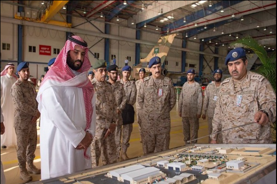 محمد بن سلمان يتفقد برنامج تطوير مقاتلات التورنيدو السعودية