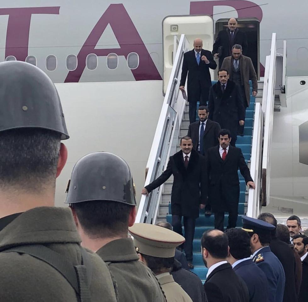أمير قطر يبدأ زيارة لأنقرة ويلتقي أردوغان