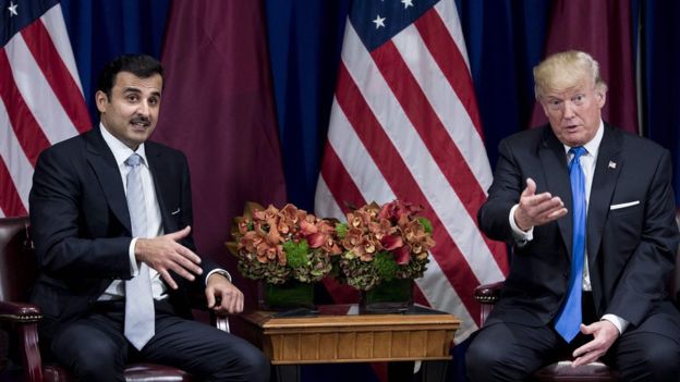 بلومبيرغ: ترامب ضغط على أبوظبي والرياض لمنع تدخل عسكري ضد قطر