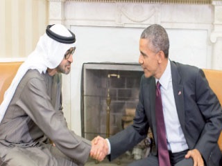 محمد بن زايد: واشنطن شريك إستراتيجي وأمن الخليج مهم للاستقرار العالمي