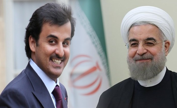 أمير قطر يهنئ روحاني بذكرى الثورة الإسلامية