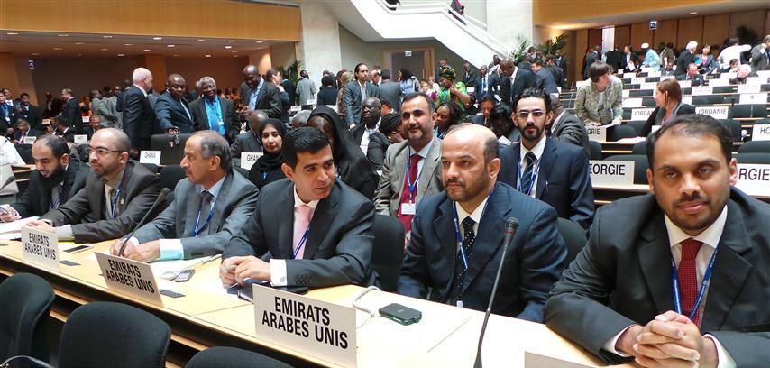 دعم الإمارات لشغل مقعد عن غرب آسيا في منظمة العمل الدولية
