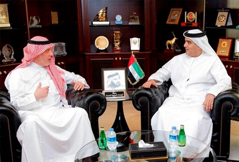 النائب العام لإمارة دبي يستقبل القنصل السعودي