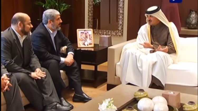 مشعل يثمن الدعم القطري للفلسطينيين ويدعو للوحدة بين الأشقاء