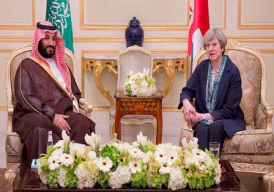 رئيسة وزراء بريطانيا لمحمد بن سلمان: تخفيف التوتر في الخليج فورا!