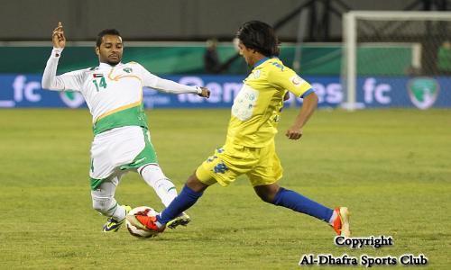 الظفرة يهزم فريق الإمارات ويتصدر المجموعة الثانية لـ"كأس المحترفين"