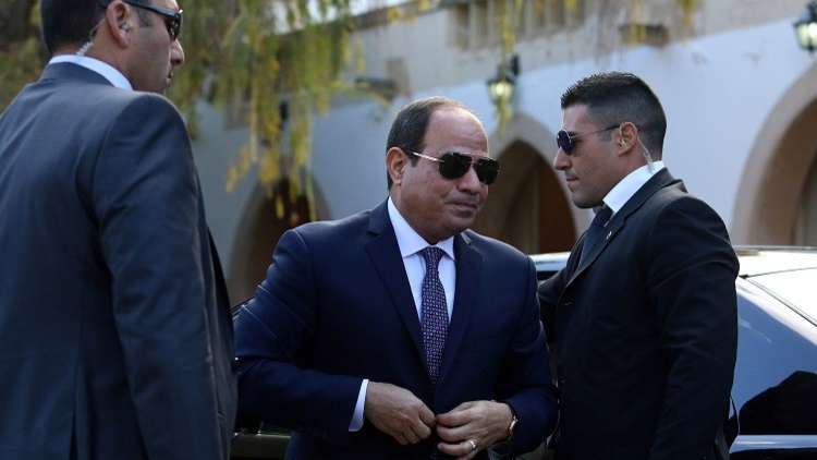 السيسي يستقبل رئيس جهاز الاستخبارات الفرنسية