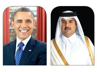أمير قطر يزور الولايات المتحدة 
