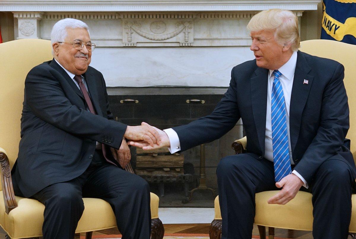 ترامب: عباس وإسرائيل متوافقان بشكل لا يُصدّق