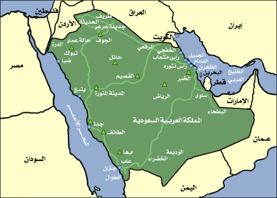 الرياض: مخطط لتقسيم السعودية إلى 5 دول على أسس جغرافية