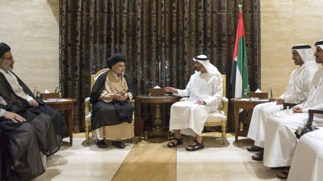رويترز: الإمارات تسعى لعلاقات أفضل مع الصدر لاحتواء نفوذ إيران
