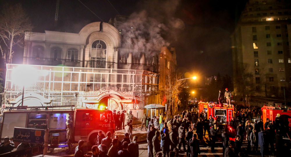 إيران ترفض استكمال التحقيق في حادثة اقتحام السفارة السعودية بطهران