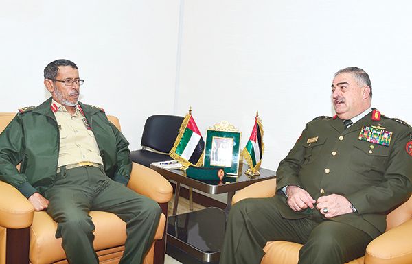 الرميثي يلتقي قائد الجيش الأردني.. ماذا قال الأخير عن التهميش السياسي؟