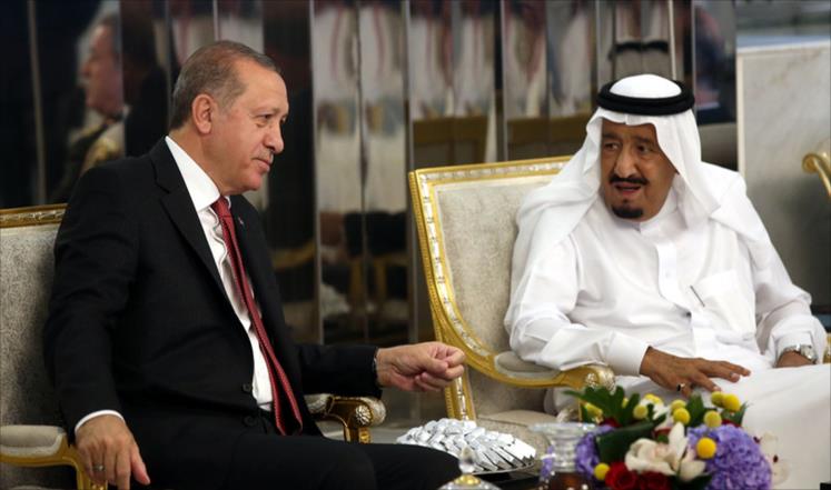 مباحثات هاتفية بين أردوغان والملك سلمان