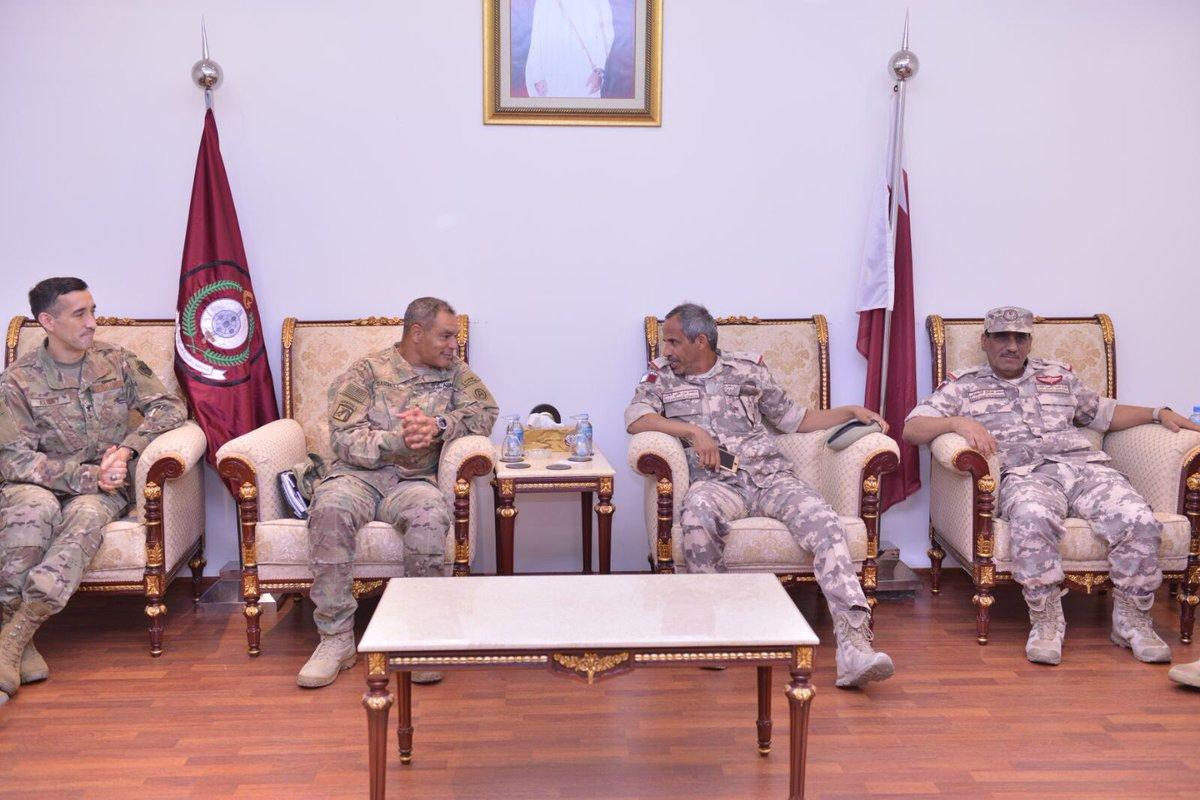 مباحثات قطرية أمريكية لتعزيز التعاون العسكري