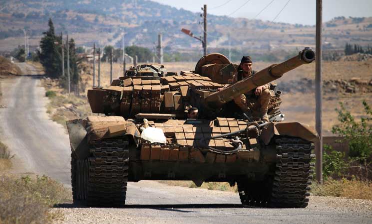 مقتل 100 من قوات النظام السوري ومجموعات أجنبية مساندة له في القنيطرة