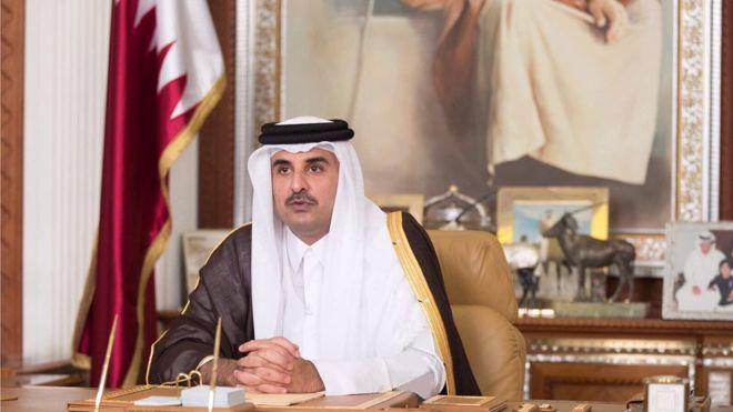 أمير قطر يعزّي السعودية بوفاة نجل ولي العهد الأسبق