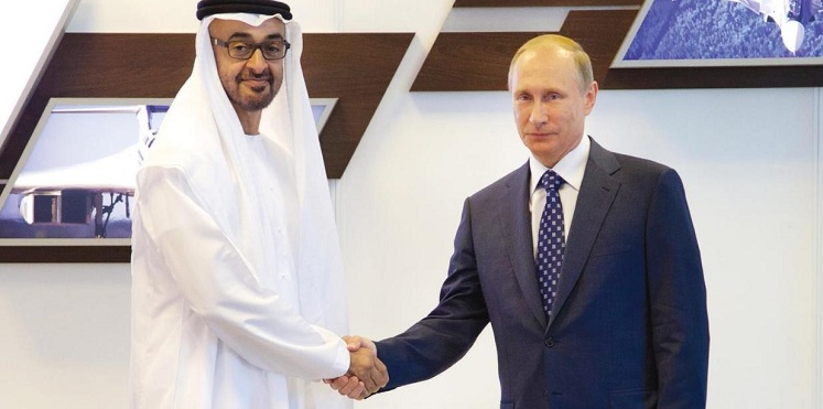 الكرملين: بوتين يجتمع مع محمد بن زايد غدًا الخميس