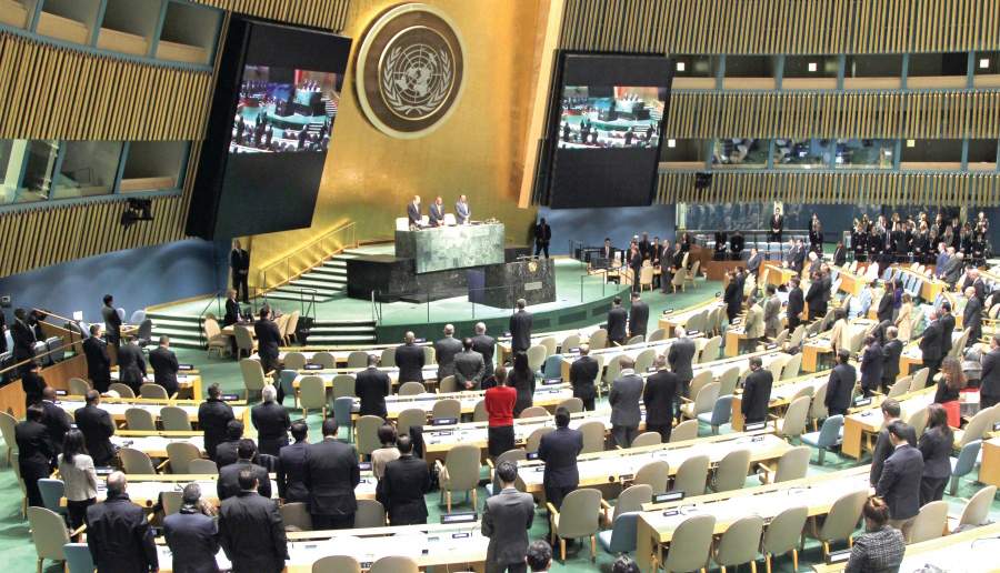 الإمارات تشارك في مراسم تأبين العاهل السعودي الراحل في الأمم المتحدة