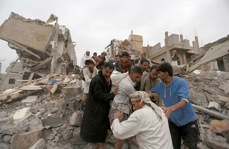 المجتمع المدني في اليمن يدعو لتحقيق دولي مستقل في انتهاكات الحرب