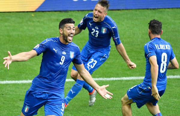 كأس أوروبا 2016: ايطاليا تثأر من اسبانيا وتجردها من اللقب