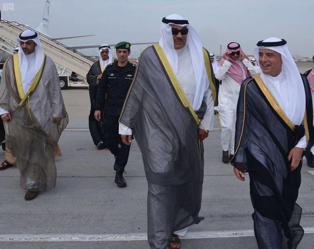 وزير خارجية الكويت يصل السعودية في زيارة لم يعلن عنها