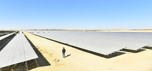 افتتاح مشروع "محطة شعب الإمارات" للطاقة الشمسية في مصر 